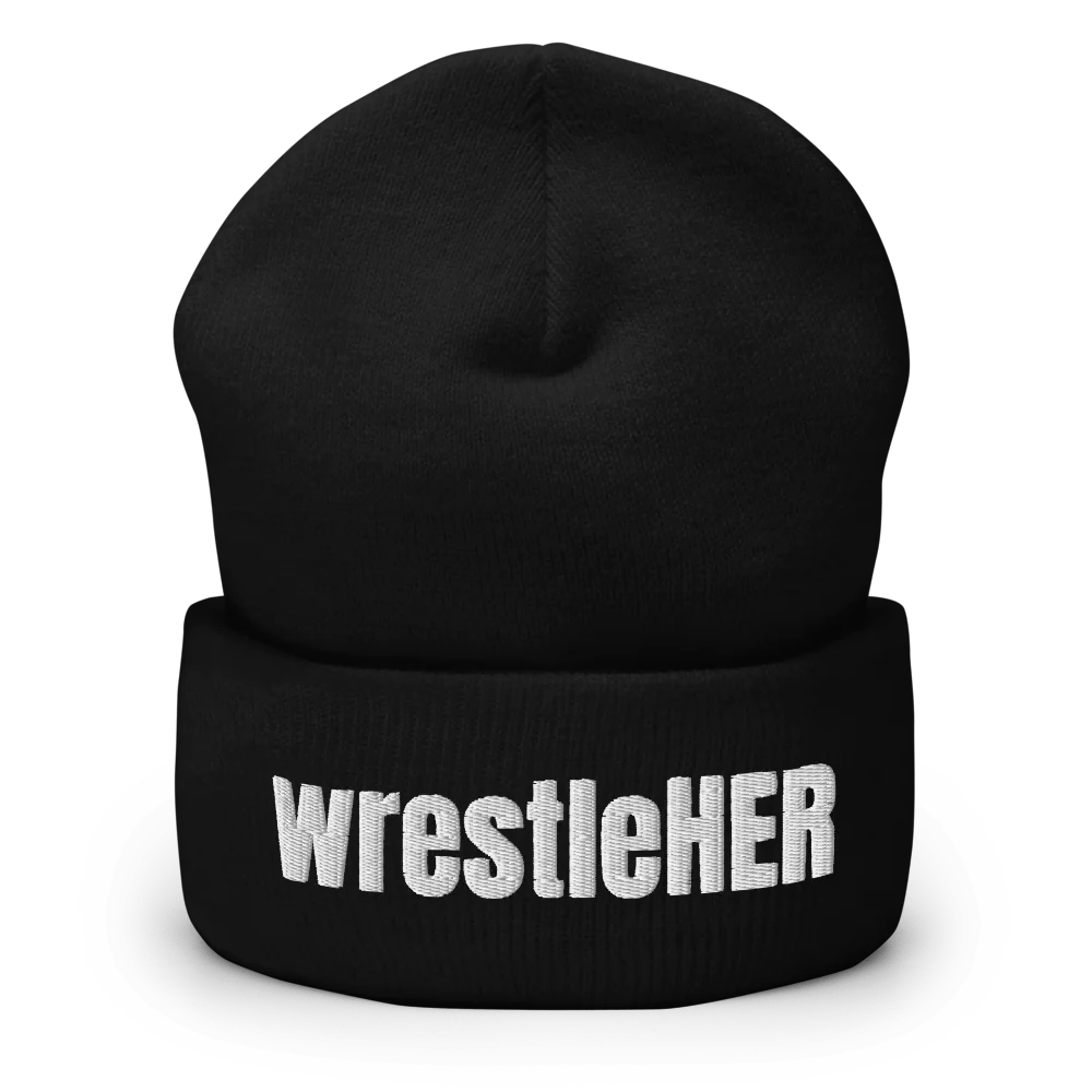 wrestleHER Cuffed Beanie