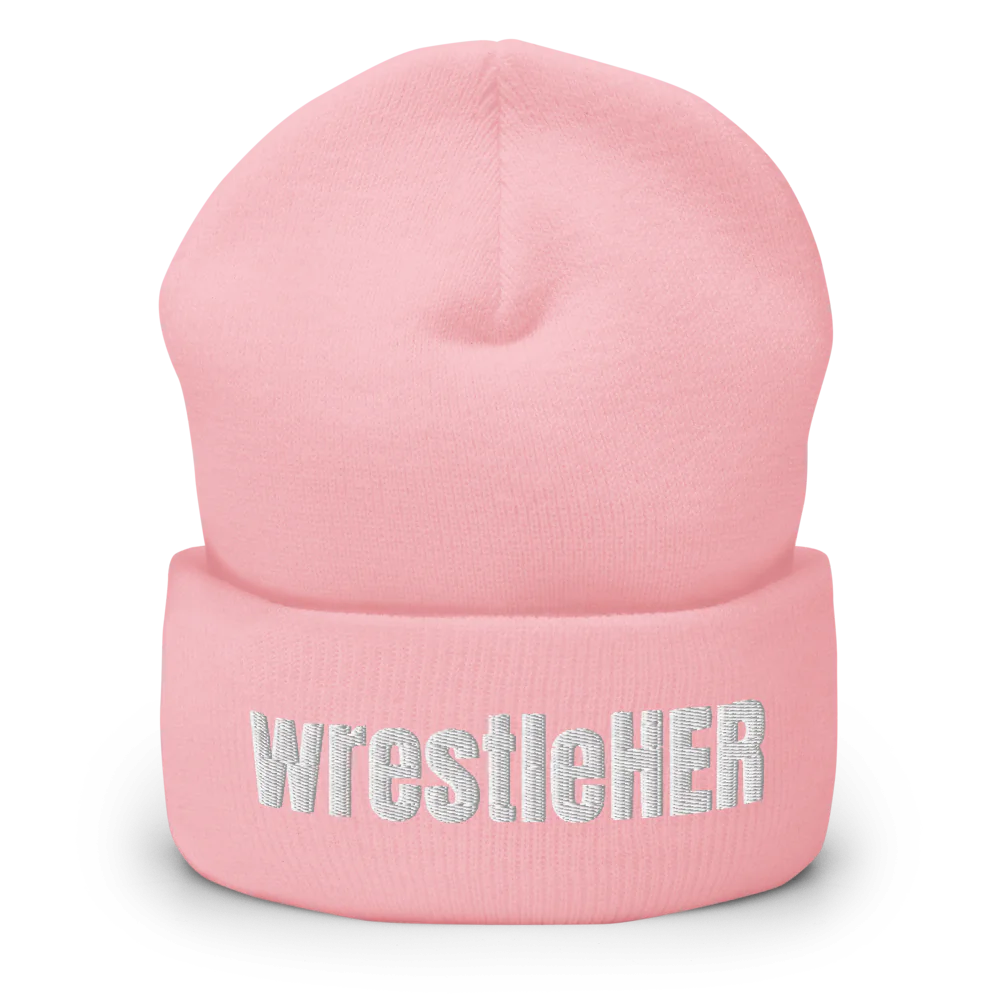 wrestleHER Cuffed Beanie