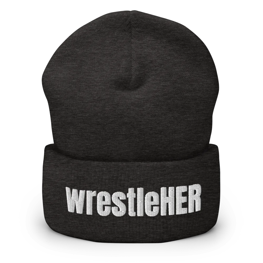 wrestleHER Cuffed Beanie