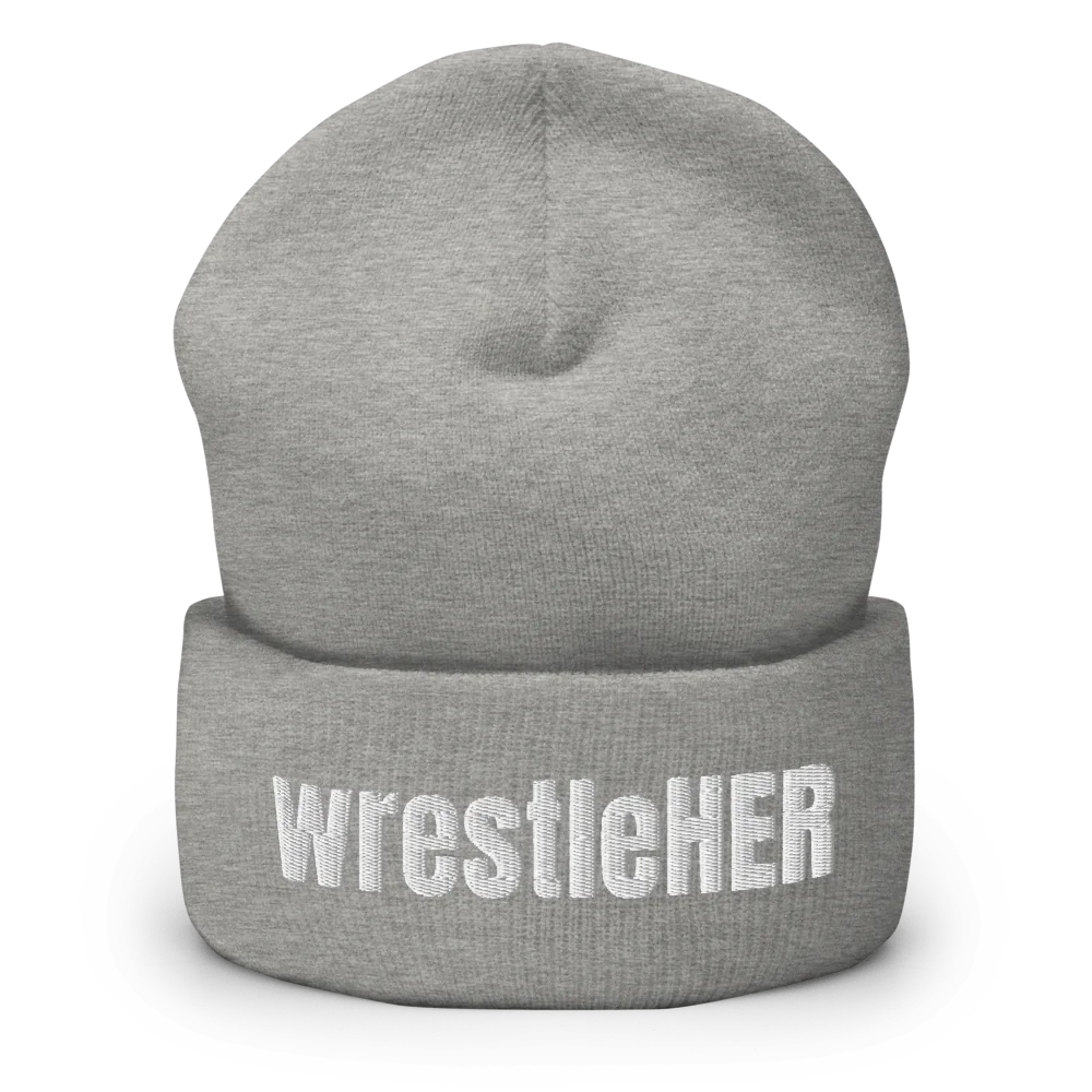 wrestleHER Cuffed Beanie